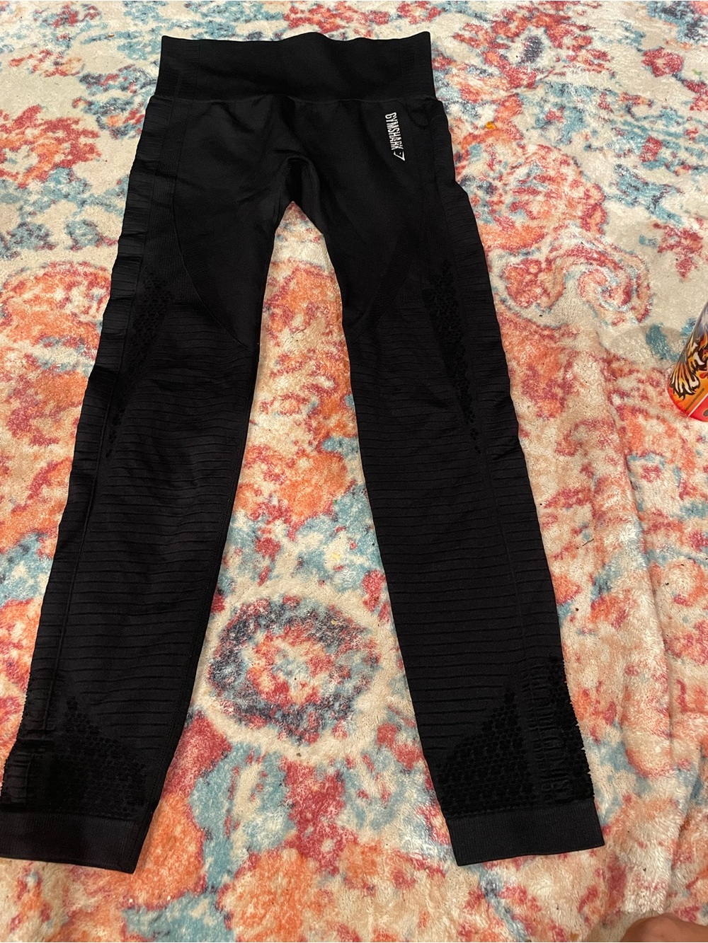 Gymshark Kids Black Seamless Performance Leggings